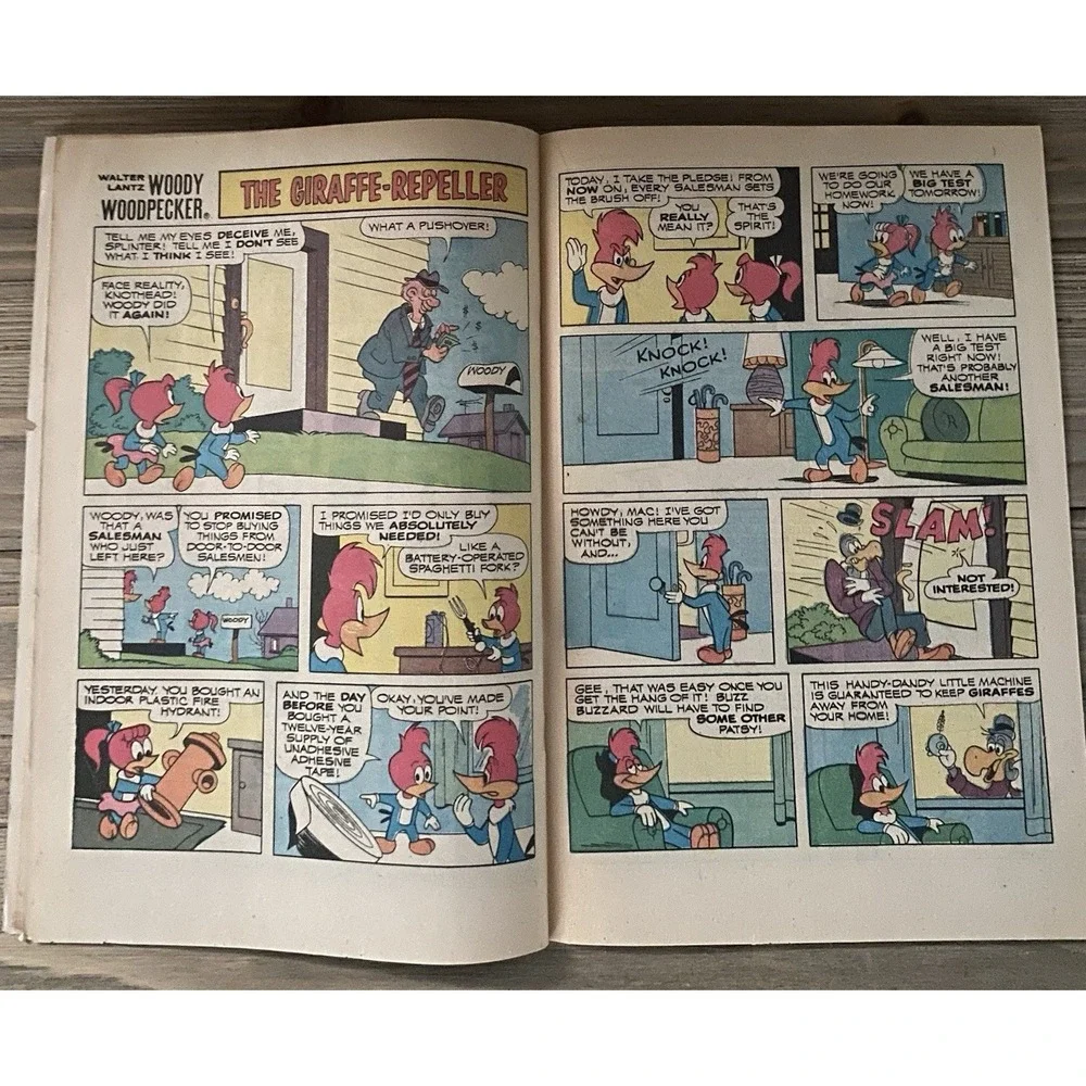VTG‎ Woody Woodpecker #130 WHITMAN (1973 Series)  (GOLD KEY) Comics Book